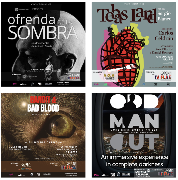 The Four Shows at the 2024 Latin American Performance Festival.